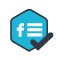 Social Media FB Blueprint Icon Social Media FB Blueprint Icon
